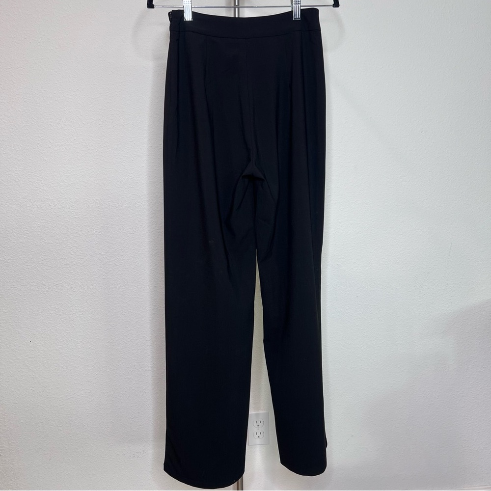 Naked Wardrobe Black Wide Leg Pants - Picture 2 of 4